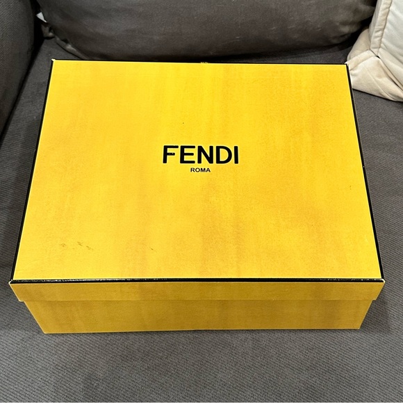 Fendi Colibri Mesh Slingback Pumps 55mm - Picture 10 of 11